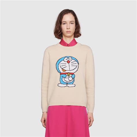 gucci x doraemon sweater|gucci doraemon sweater.